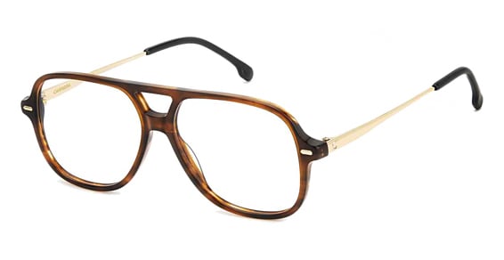 Carrera 3023 - Brown Horn, Acetate, Aviator frame