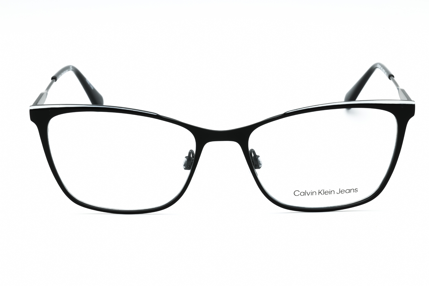 Calvin Klein Jeans CKJ21207 - Black/white, Metal, Rectangle frame