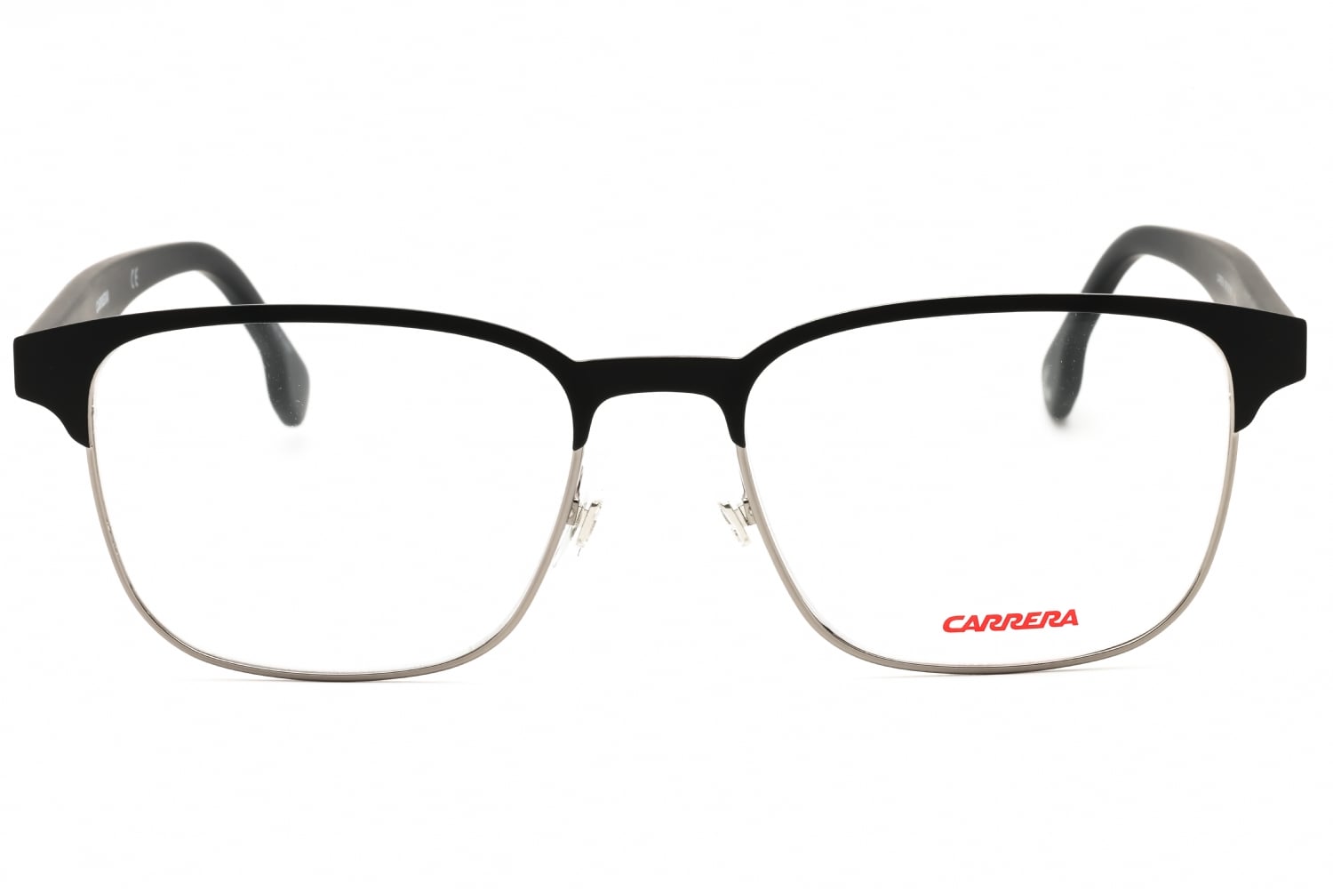 Carrera 138/V - Matte Black, Metal, Rectangle frame