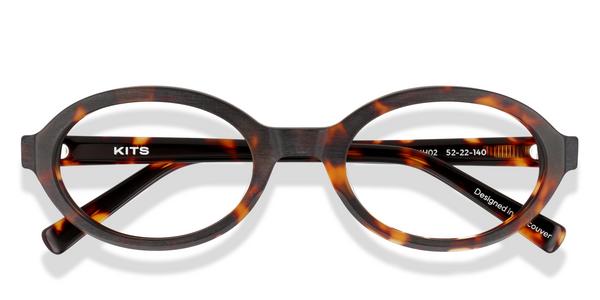KITS Selene - Dark Havana, Acetate, Oval frame
