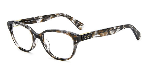 Kate Spade KS Pati 2 - Grey Havan, Acetate, Rectangle frame