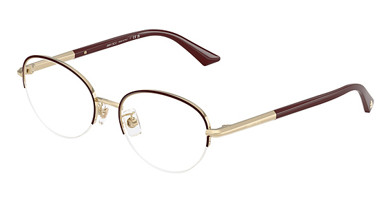 Jimmy Choo JC2014D - Pale Gold, Metal, Oval frame