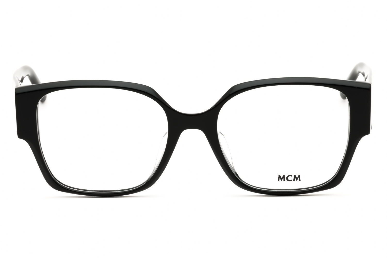 MCM MW5009-D - Shiny Black, Acetate, Rectangle frame