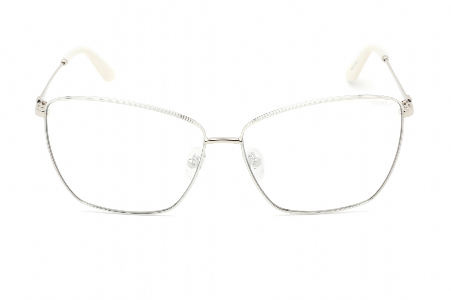 Guess GU7745 - Shiny Dark Nickeltin, Metal, Cat Eye frame