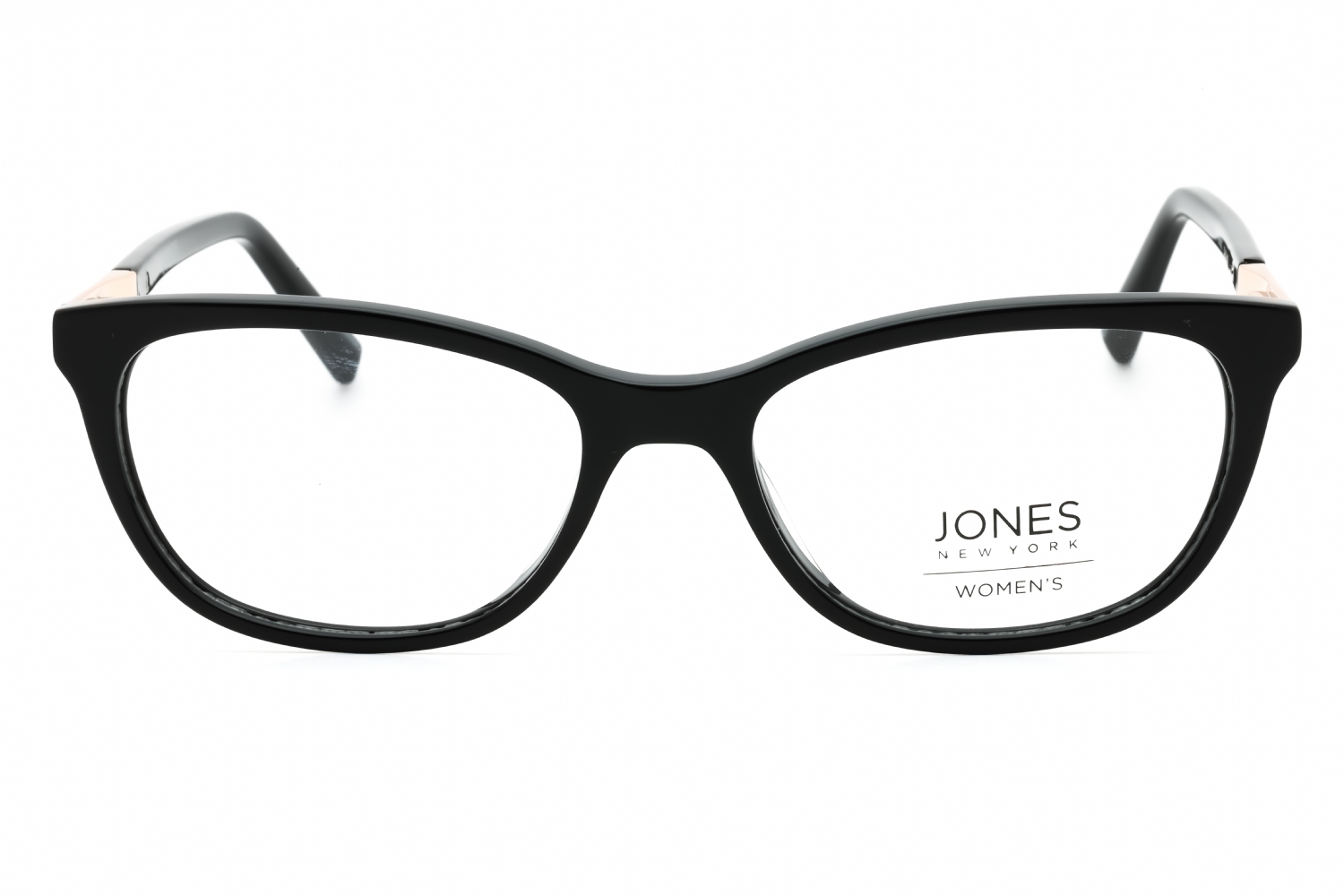 Jones New York VJON782 - Black, Acetate, Oval frame