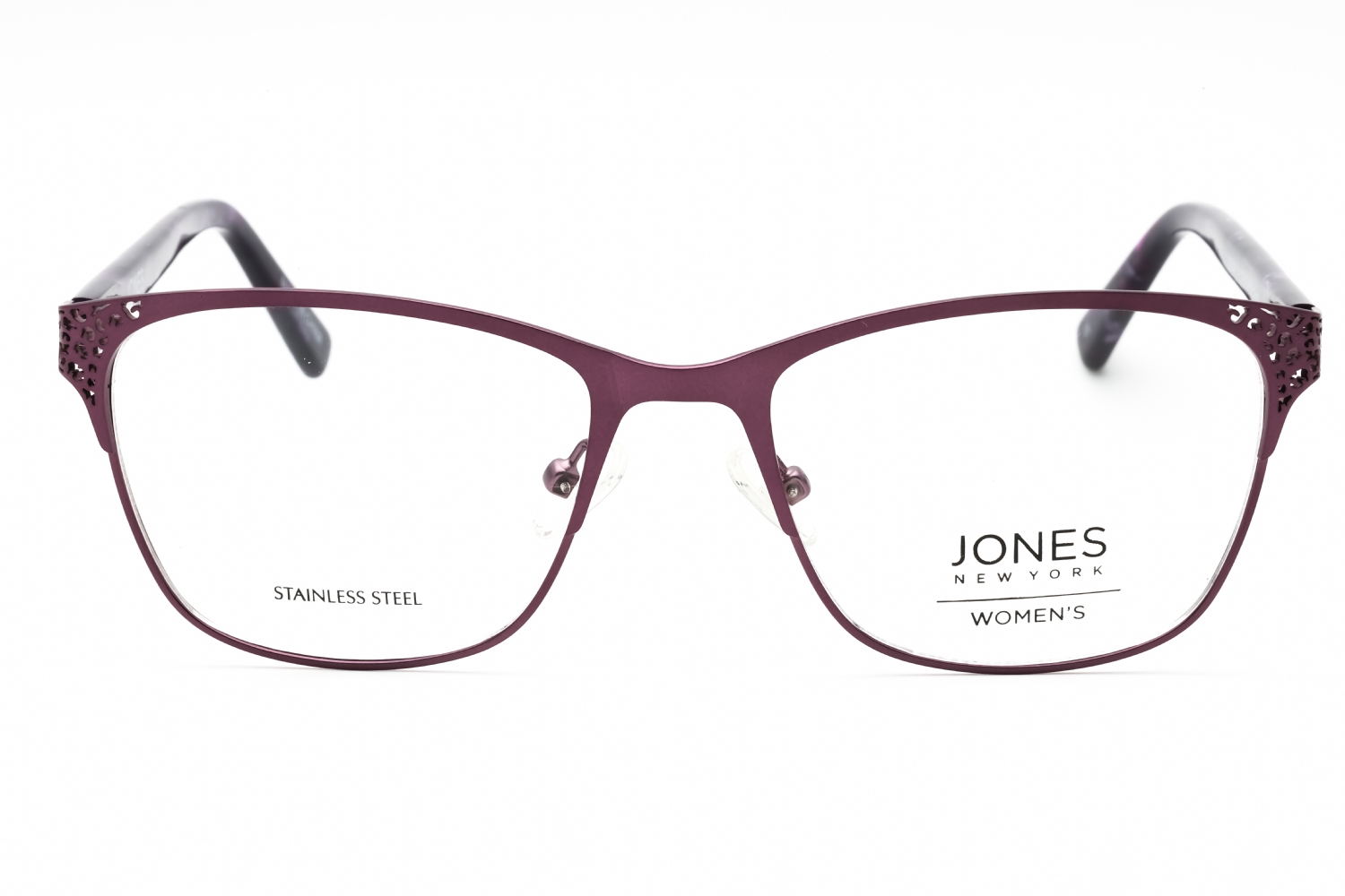 Jones New York VJON497 - Purple, Acetate, Rectangle frame