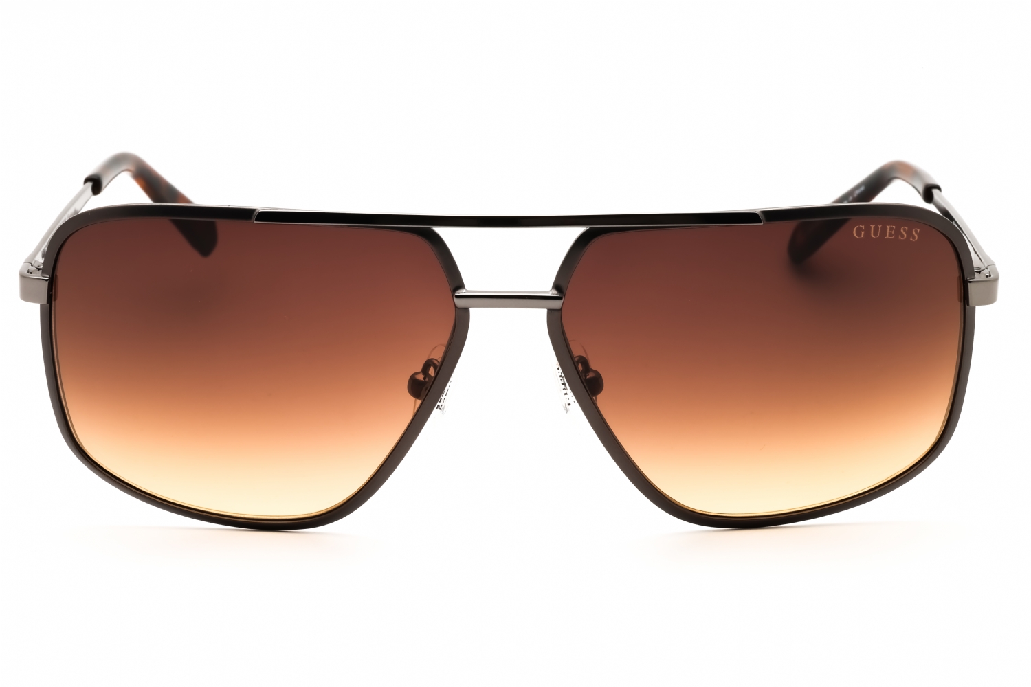 Guess GU00167 - Matte Gunmetal, Metal, Rectangle frame