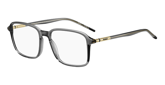 HUGO HG 1350 - Grey, Acetate, Rectangle frame