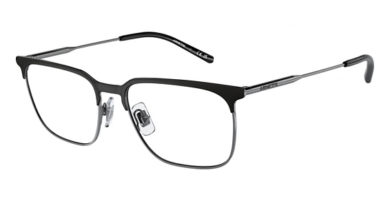 Arnette AN6136 MAYBE MAE - Rubber Black, Metal, Rectangle frame