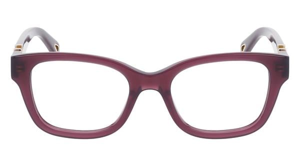 Chloe CH0305O - Violet, Acetate, Rectangle frame