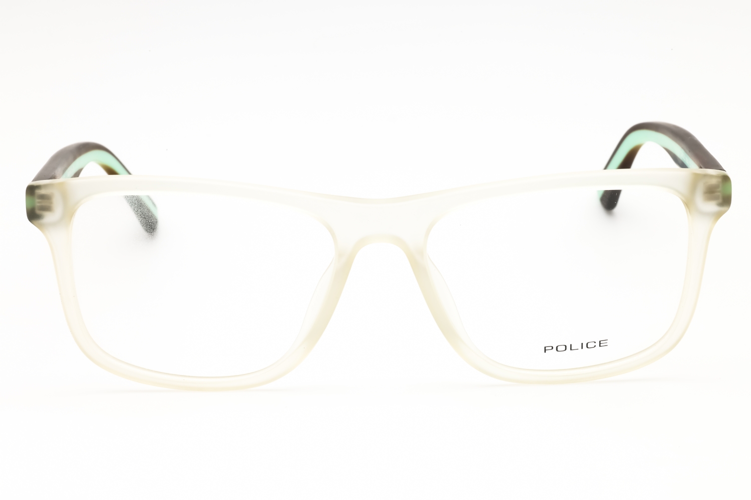 Police VK049 - Matt Crystal, Acetate, Rectangle frame