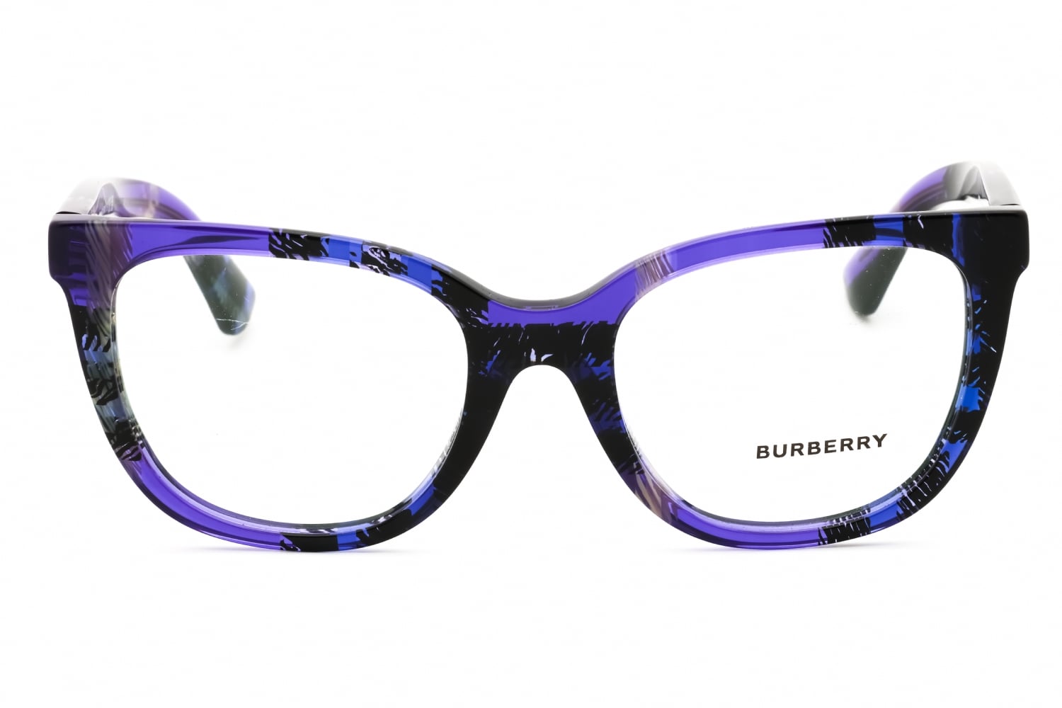 Burberry 0BE2415 - Checkered Violet, Acetate, Rectangle frame