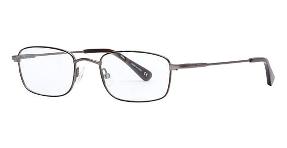Elasta E 7225 - Havana Gray, Stainless Steel, Rectangle frame