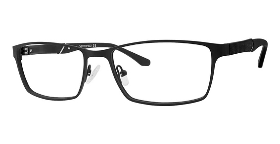 Chesterfield CH 67XL - Matte Black, Stainless Steel, Rectangle frame