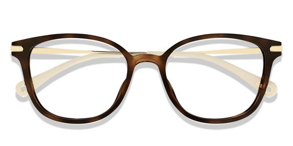 Chloe CH0219OA - Havana, Acetate, Cat Eye frame