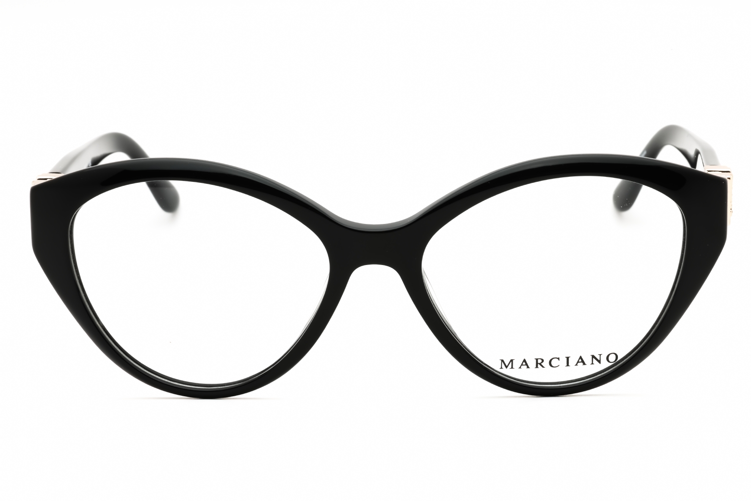 Guess GM50004 - Shiny Black, Acetate, Oval frame