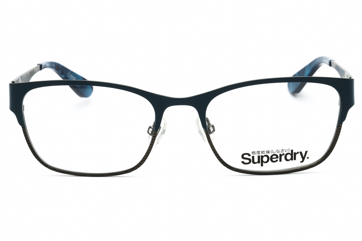 Superdry SDO-MIA - Blue/gun, Metal, Oval frame