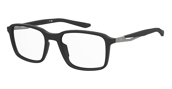 Under Armour UA 5099 - Matte Black, Acetate, Rectangle frame