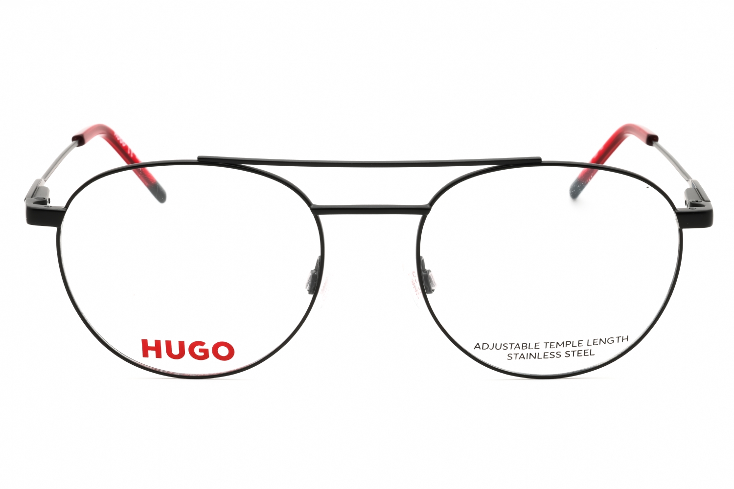 HUGO HG 1210 - MTT Black, Metal, Round frame