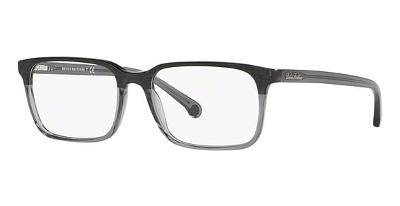 Brooks Brothers BB2033 - Grey Wood, Plastic, Rectangle frame