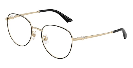 Jimmy Choo JC2013HD - Pale Gold, Metal, Round frame