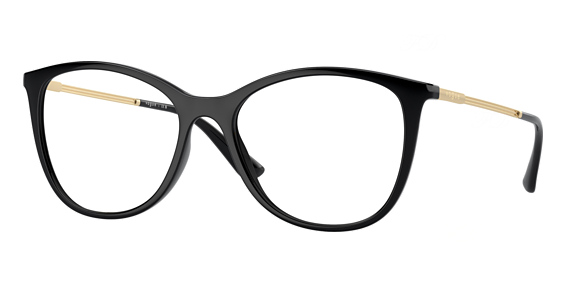 Vogue VO5562 - Black, Acetate, Oval frame