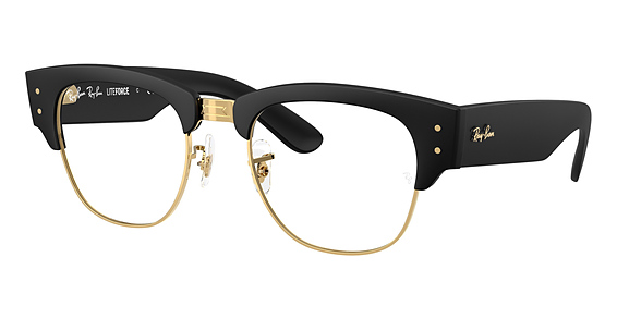 Ray-Ban RX7316V - Sand Black On Gold, Acetate, Oval frame