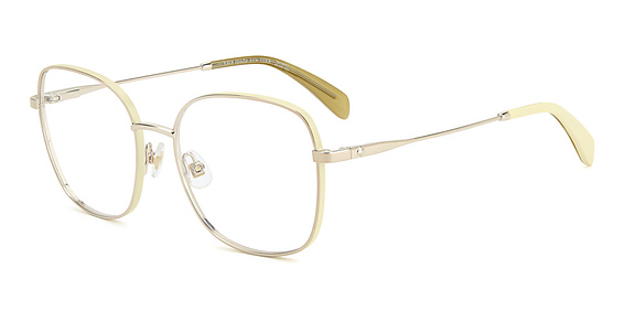 Kate Spade KS Josee 2/G - Yellow, Stainless Steel, Rectangle frame