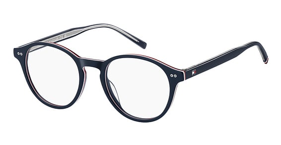 Tommy Hilfiger TH 2129 - Blue Red, Acetate, Mixed Shapes frame