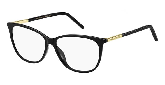 Marc Jacobs Marc 706 - Black, Acetate, Rectangle frame