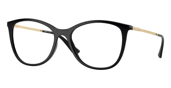 Vogue VO5562 - Black, Acetate, Oval frame