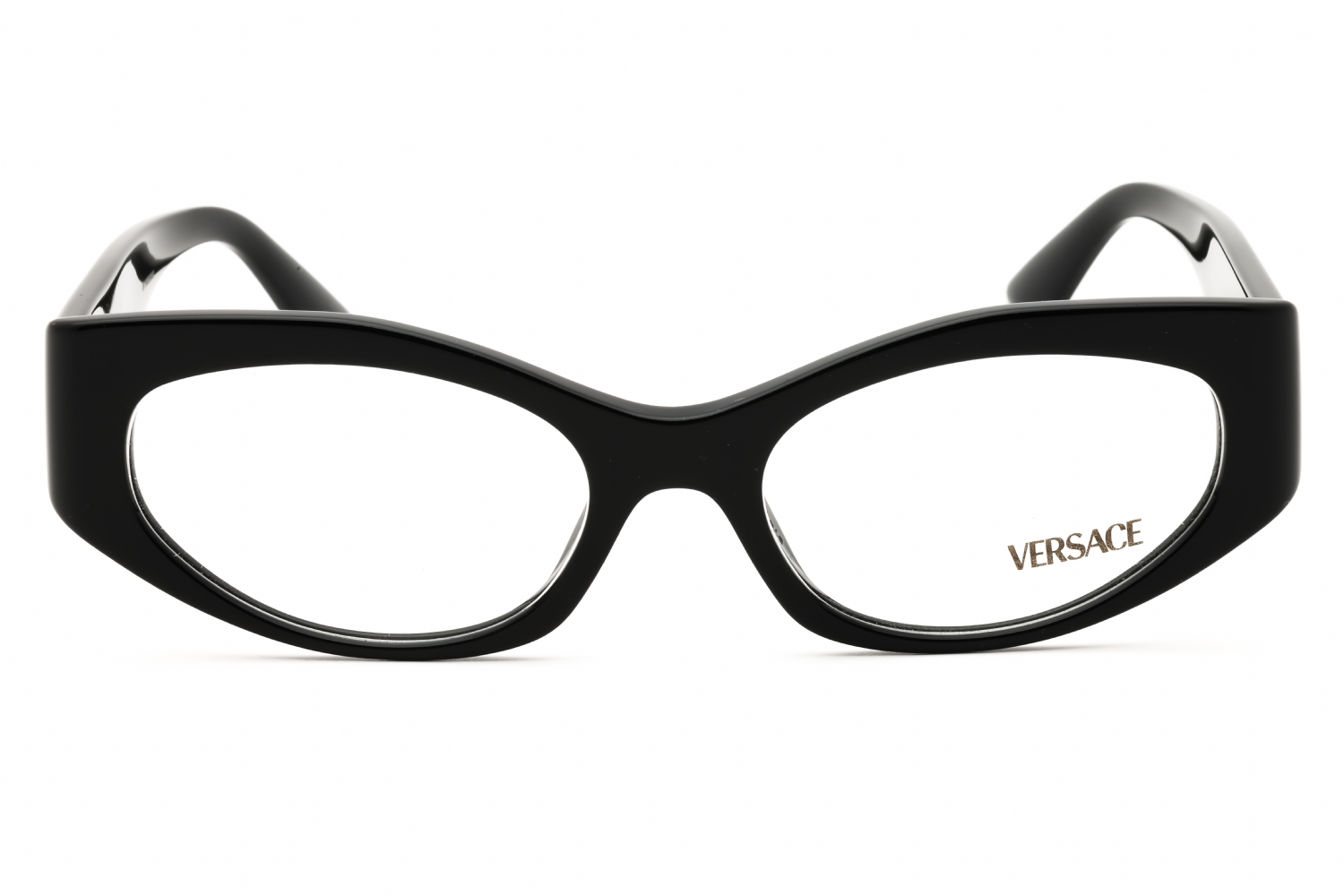 Versace 0VE3369 - Black, Plastic, Cat Eye frame