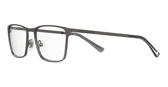 Elasta E 7250 - Matte Dark Ruthenium, Stainless Steel, Rectangle frame