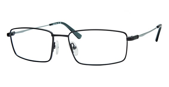 Liz Claiborne CB 277 - Matte Grey, Metal, Rectangle frame