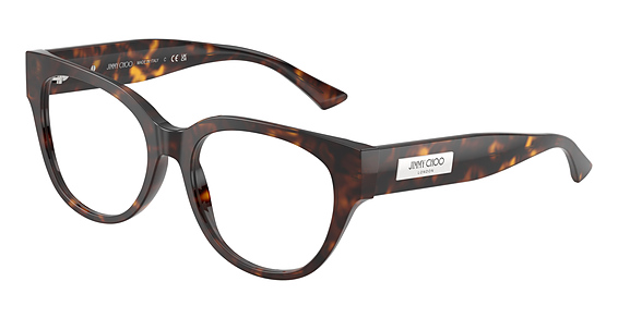 Jimmy Choo JC3035 - Havana, Plastic, Cat Eye frame