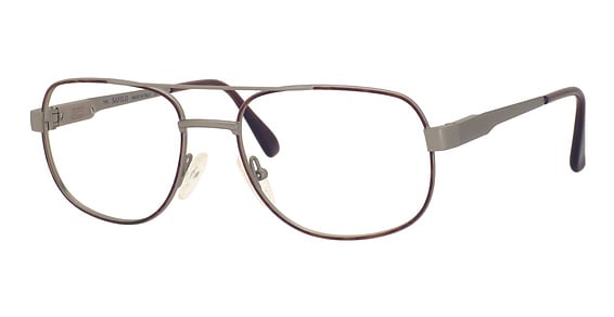 Elasta E 3069 - Havana Mud, Metal, Rectangle frame