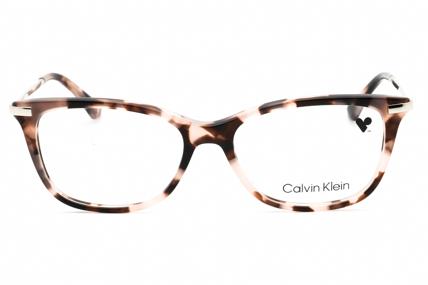 Calvin Klein CK22501 - Rose Tortoise, Plastic, Rectangle frame