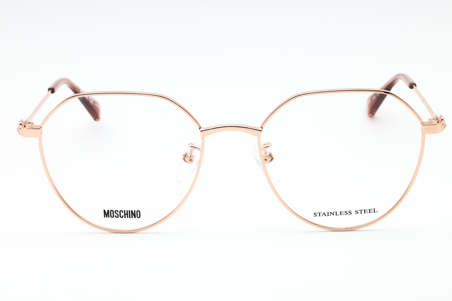 Moschino MOS564/F - Gold Copper, Metal, Round frame