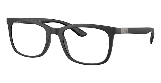 Ray-Ban RX7230 - Sand Black, Acetate, Rectangle frame