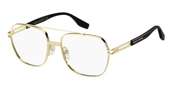 Marc Jacobs Marc 785 - Gold Black, Metal, Rectangle frame