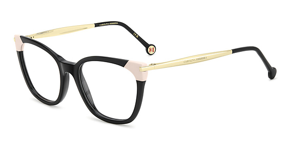 Carolina Herrera HER 0311 - Black, Acetate, Rectangle frame