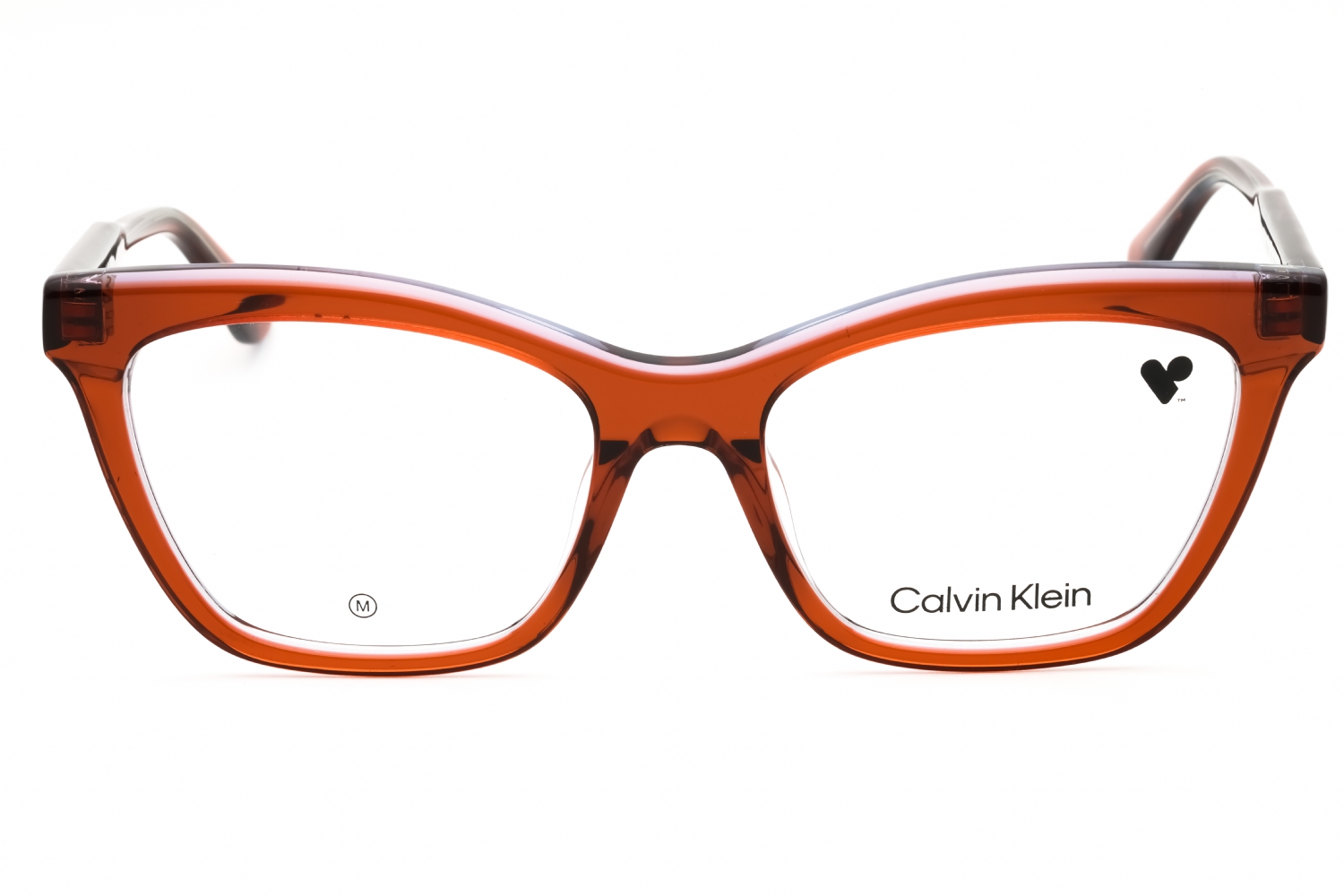 Calvin Klein CK24517 - Brown/azure, Acetate, Cat Eye frame