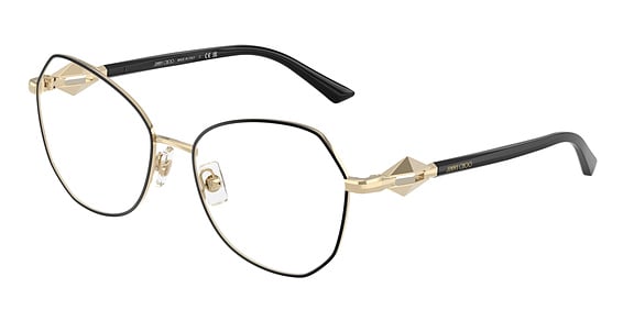 Jimmy Choo JC2011 - Pale Gold, Metal, Round frame