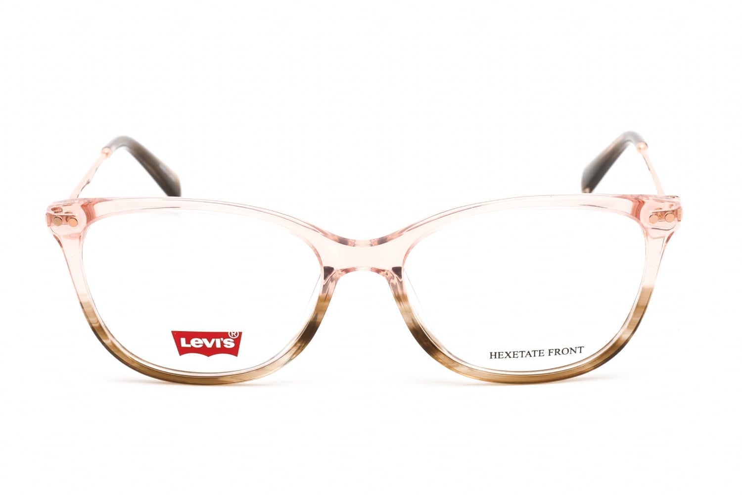 Levis LV 5021 - Pink Horn, Plastic, Oval frame