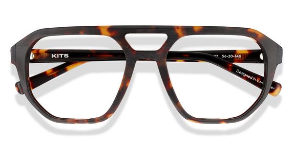KITS Neve - Dark Havana, Acetate, Aviator frame