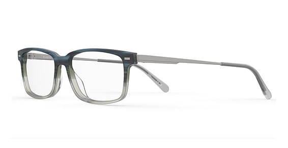 Elasta E 1651 - Gry Hrn Bl, Acetate, Rectangle frame