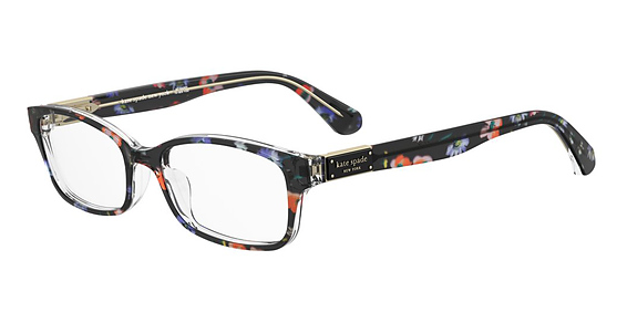 Kate Spade KS Lucyann 3/US - Multic Gd, Acetate, Rectangle frame