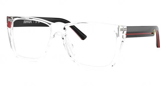 FERRARI FZ8033U - Transparent, Plastic, Mixed Shapes frame