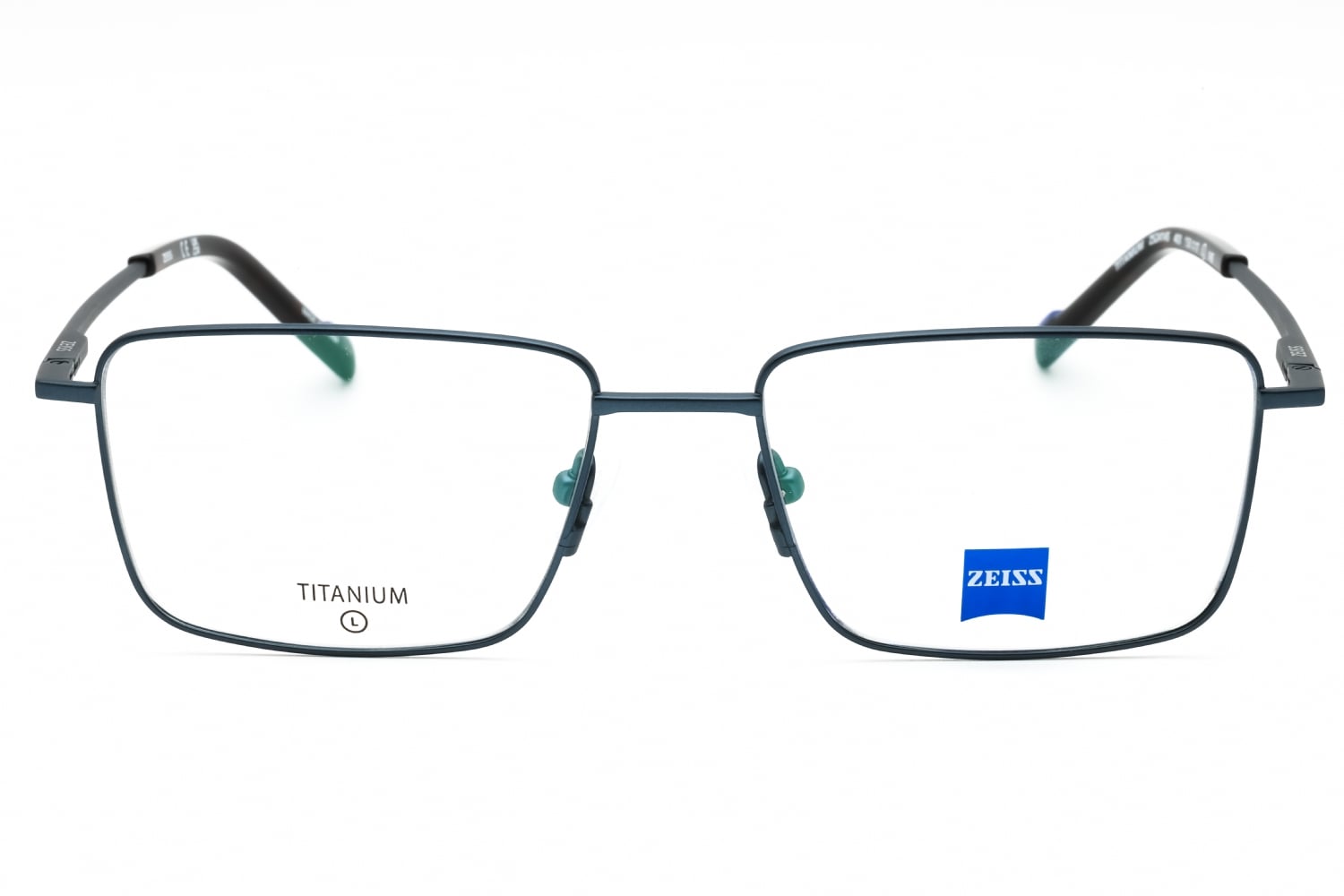 Zeiss ZS24145 - Satin Blue, Titanium, Rectangle frame