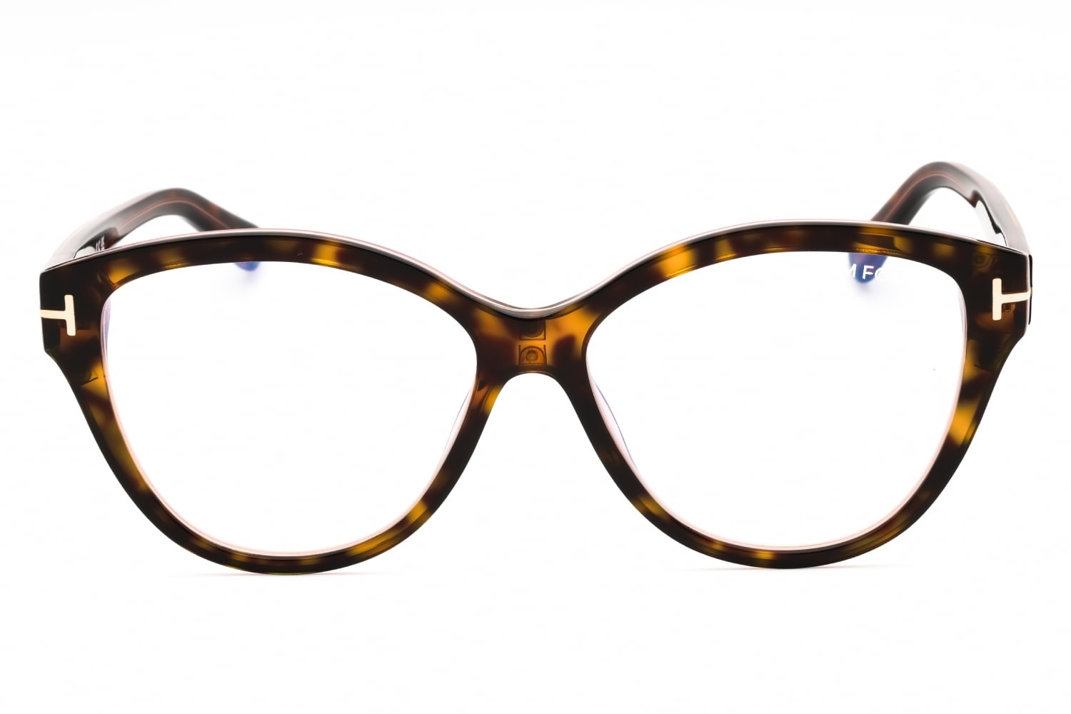 Tom Ford FT5954-B - Havana/other/clear, Acetate, Cat Eye frame